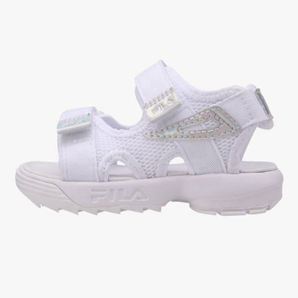 Fila Disruptor Sd Td Boy's Sandals - White,NZ 346-7591